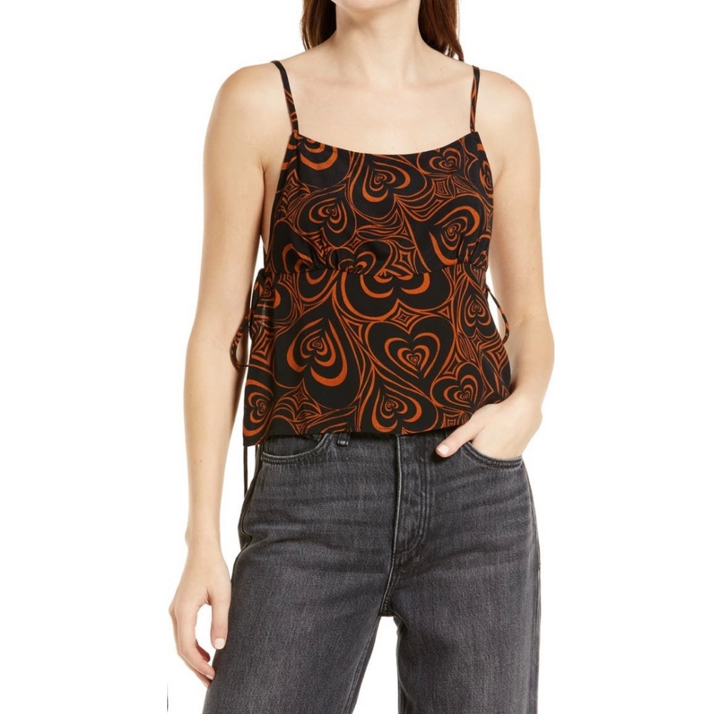 Lisa Says Gah Brown Buffy Wild Hearts Tank